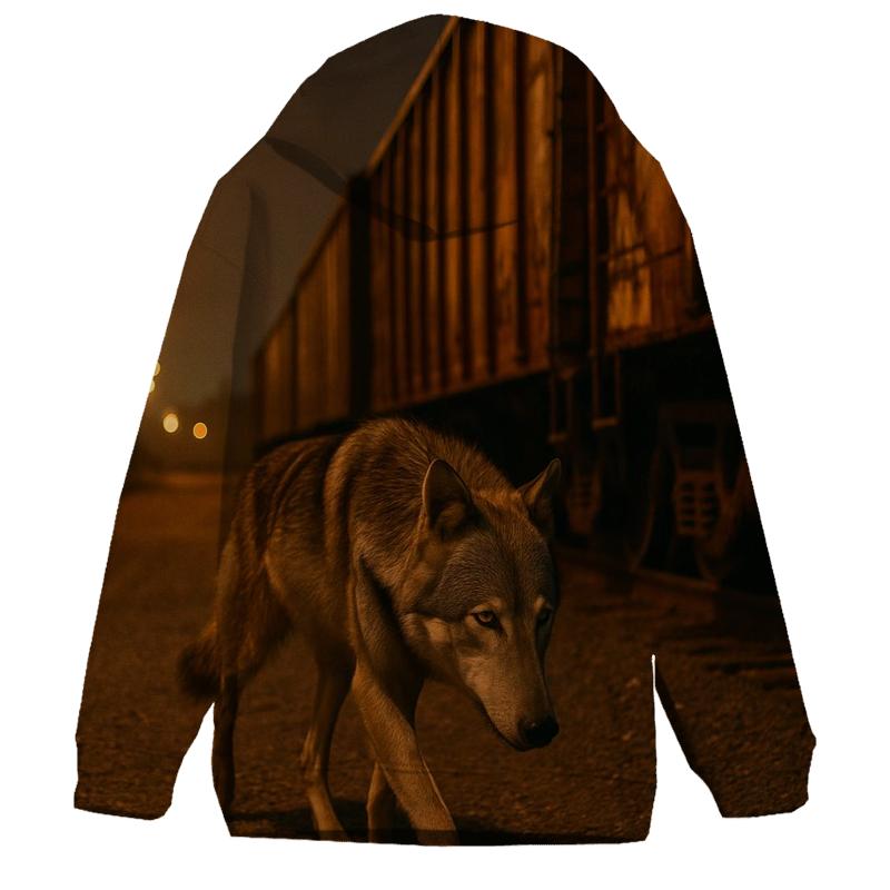 Rail Yard Night Patrol printed hoodies