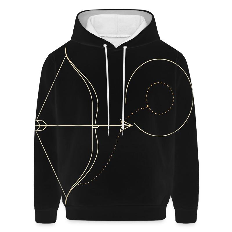 Constellation Archery Focus embroidered hoodies