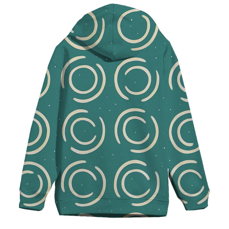Gravitational Lens Arc Tiling heavyweight hoodies