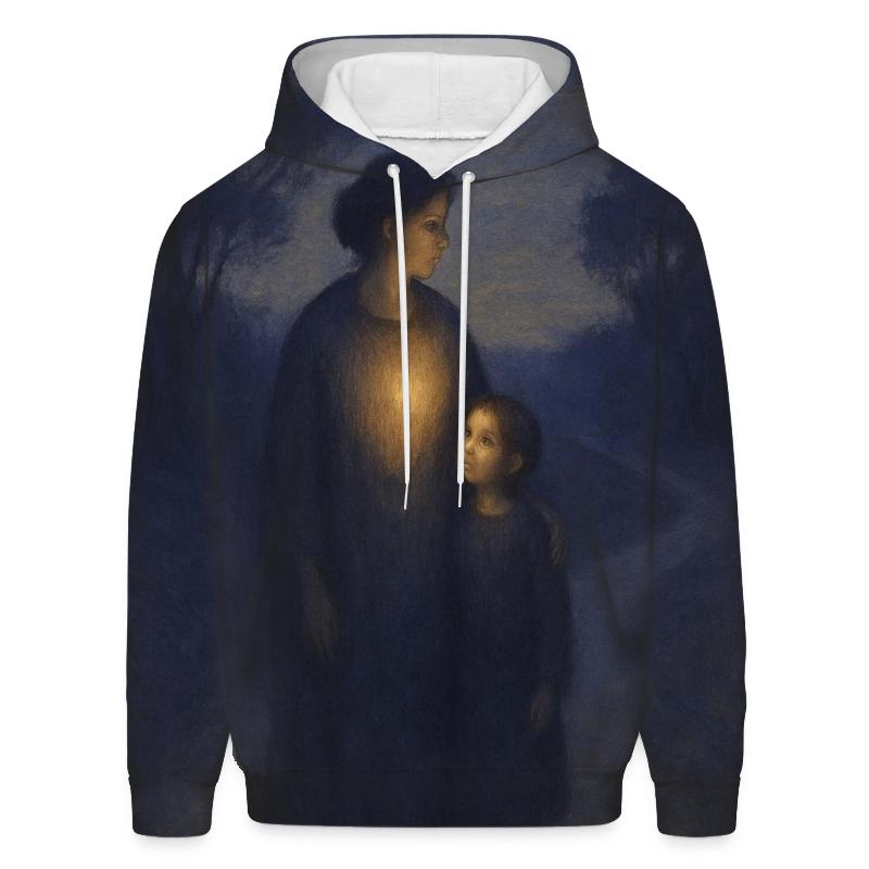 The Lantern Within A Mother Who Teaches Courage Without Demanding It lightweight hoodies