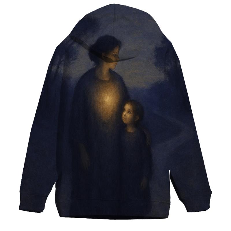 The Lantern Within A Mother Who Teaches Courage Without Demanding It lightweight hoodies