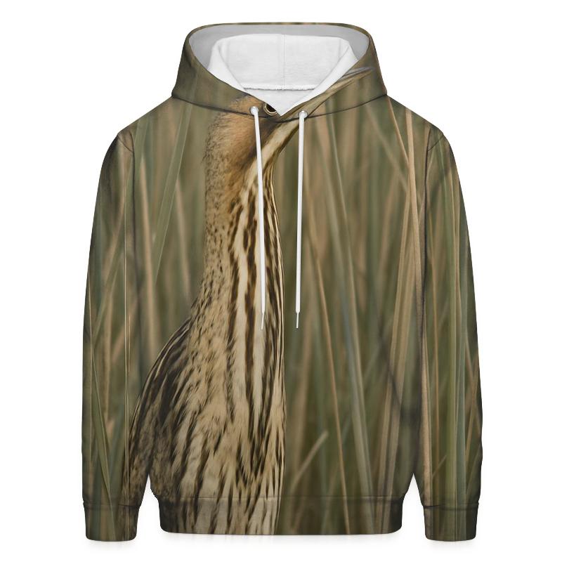 Reedshadow Eurasian Bittern graphic hoodies