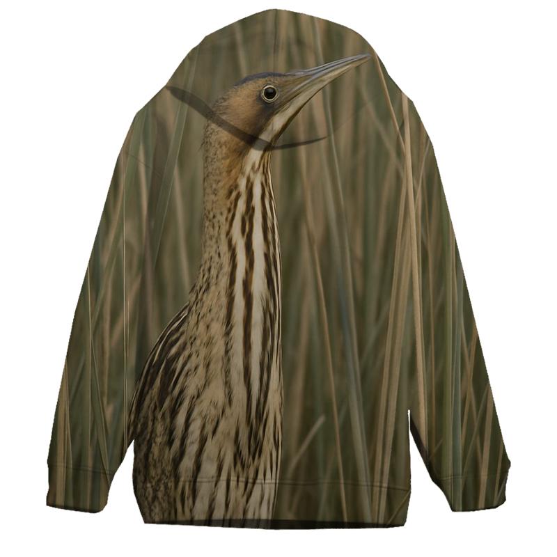 Reedshadow Eurasian Bittern graphic hoodies
