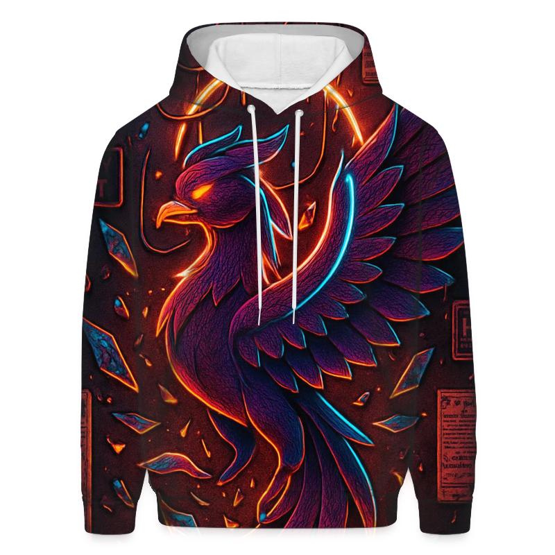 Neon Taxidermy Phoenix hoodies fashion