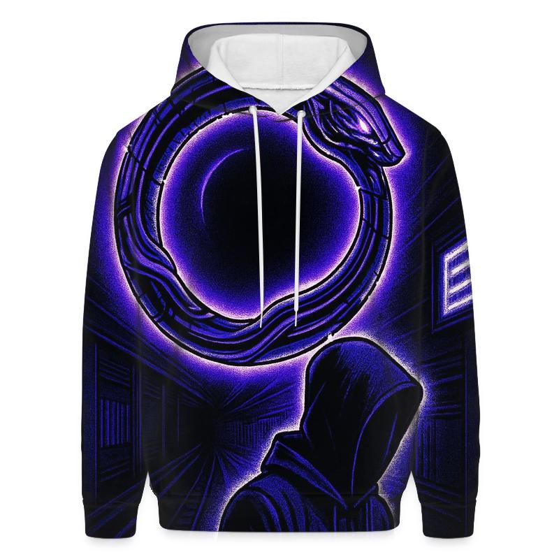 Ouroboros Neon Subway Halo custom hoodies