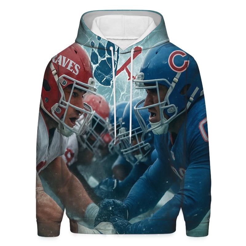 Frozen Field Overtime Brawl custom hoodies