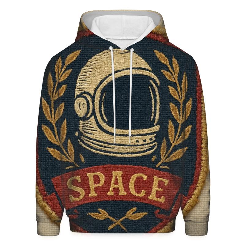 Old School Space Rangers Patch Emblem premium hoodies
