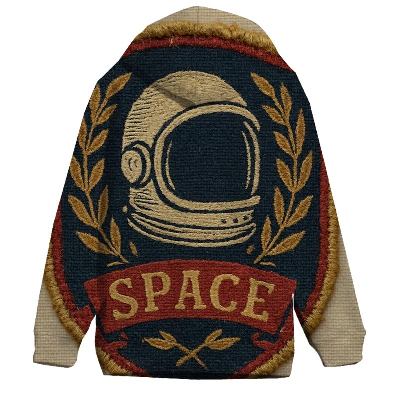 Old School Space Rangers Patch Emblem premium hoodies