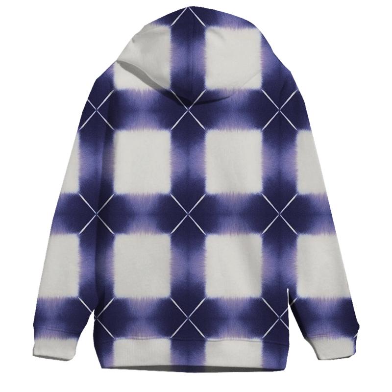 Itajime Nebula Lattice Clamp Resist hoodie styles