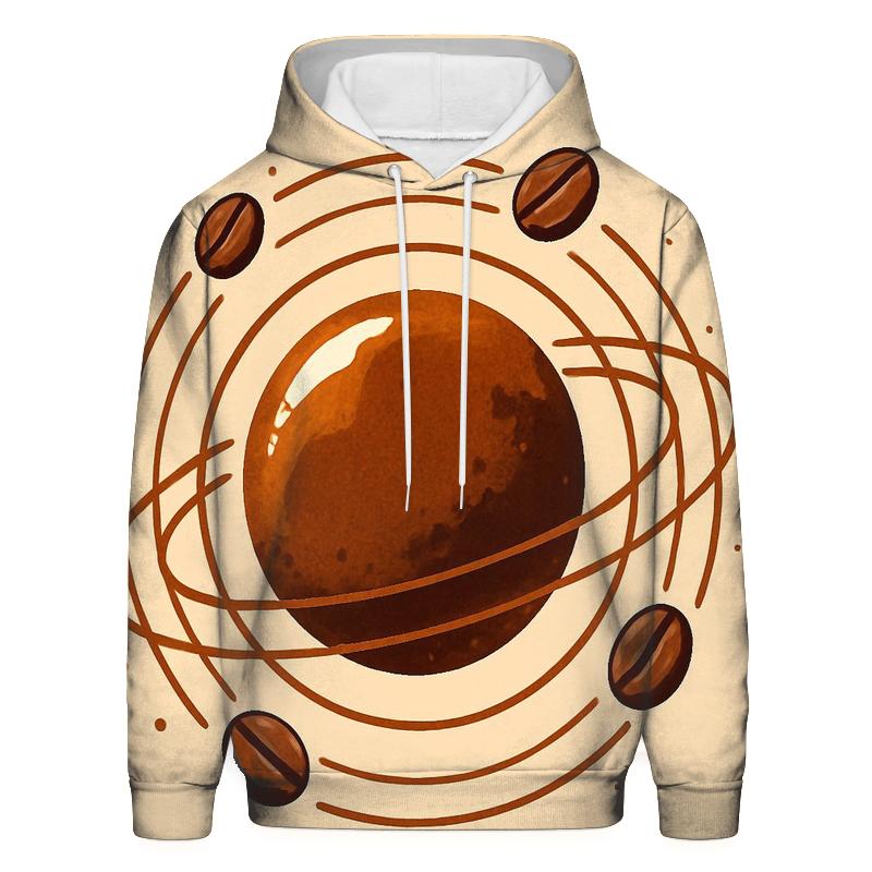Cup Ring Orbit premium hoodies