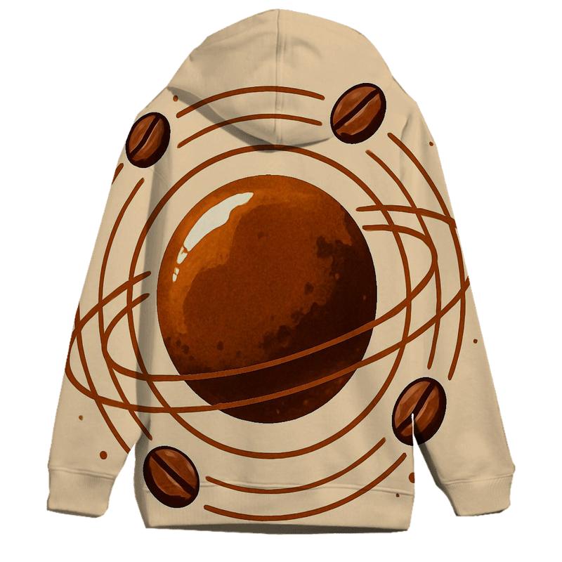 Cup Ring Orbit premium hoodies