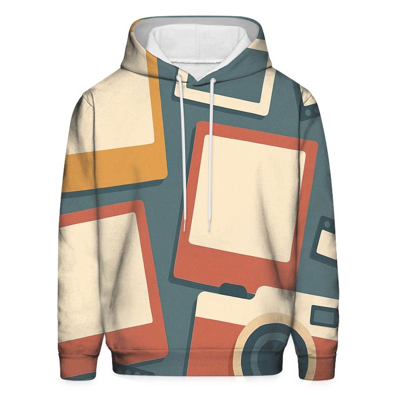 Analog Camera Polaroid Frames graphic hoodies