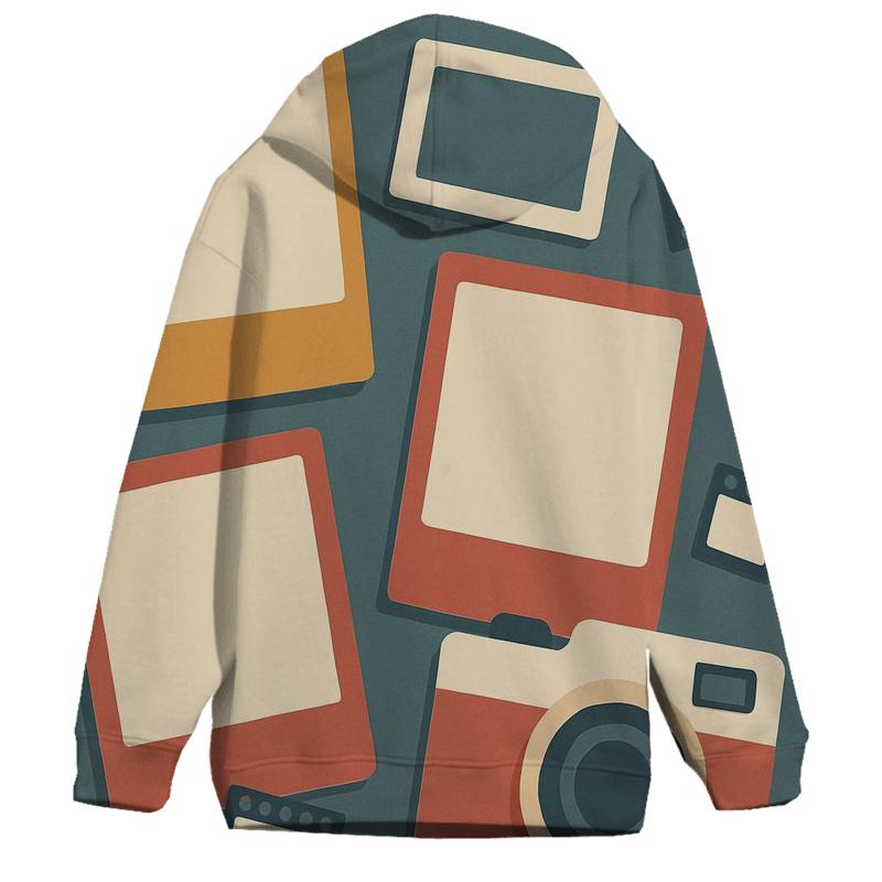 Analog Camera Polaroid Frames graphic hoodies