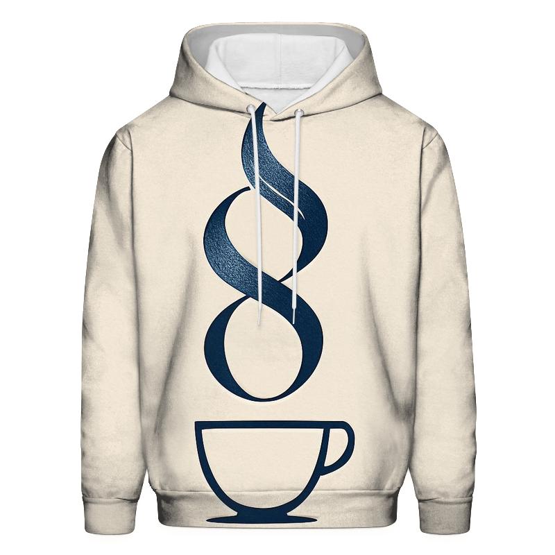 Steam Ribbon Monogram pullover hoodies