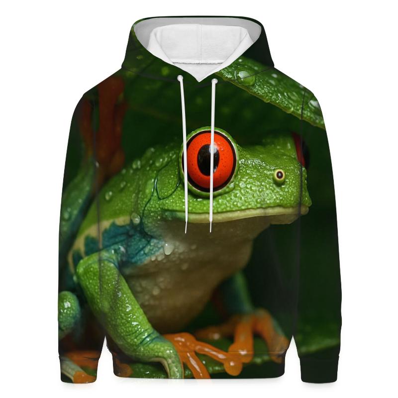 Rainforest Glide Red Eyed Tree Frog lightweight hoodies
