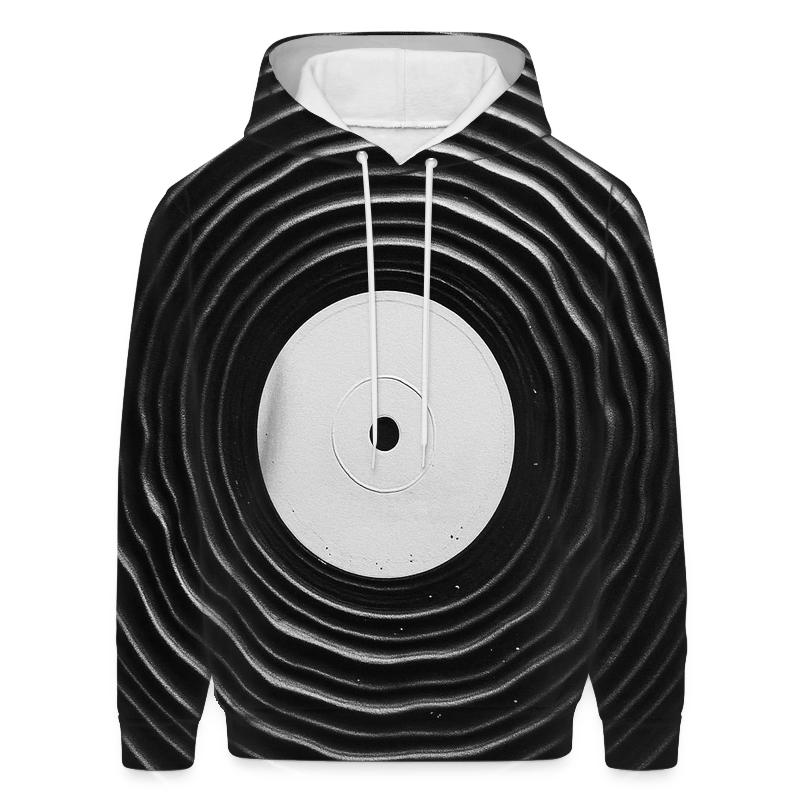 Vinyl Ripple Monochrome hoodie trends