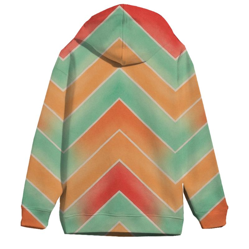Accordion Chevron Planetary Ridges hoodies fashion