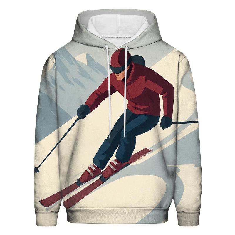 Northern Peaks Alpine Descent embroidered hoodies