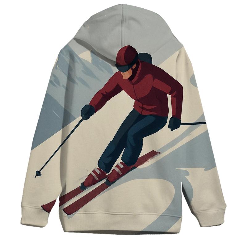 Northern Peaks Alpine Descent embroidered hoodies