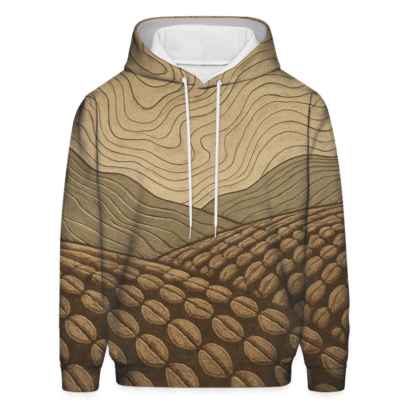 Bean Terrain Topography hoodie trends