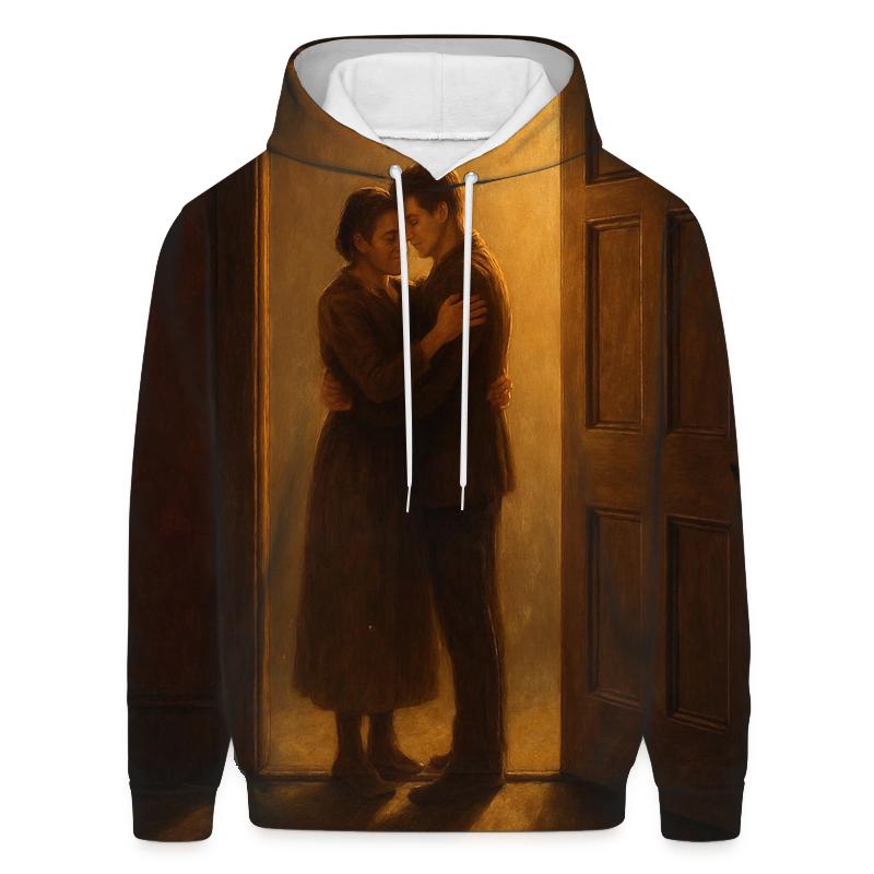 The Doorway Always Open A Mothers Welcome That Never Ages zip-up hoodies