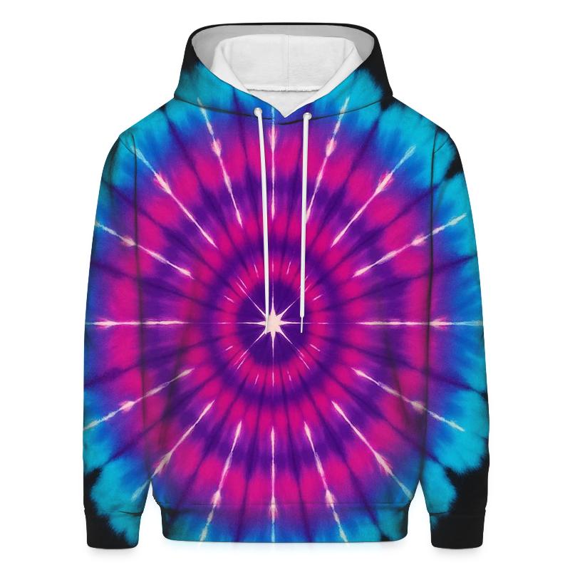 Mandala Sunburst Pulsar Crown lightweight hoodies