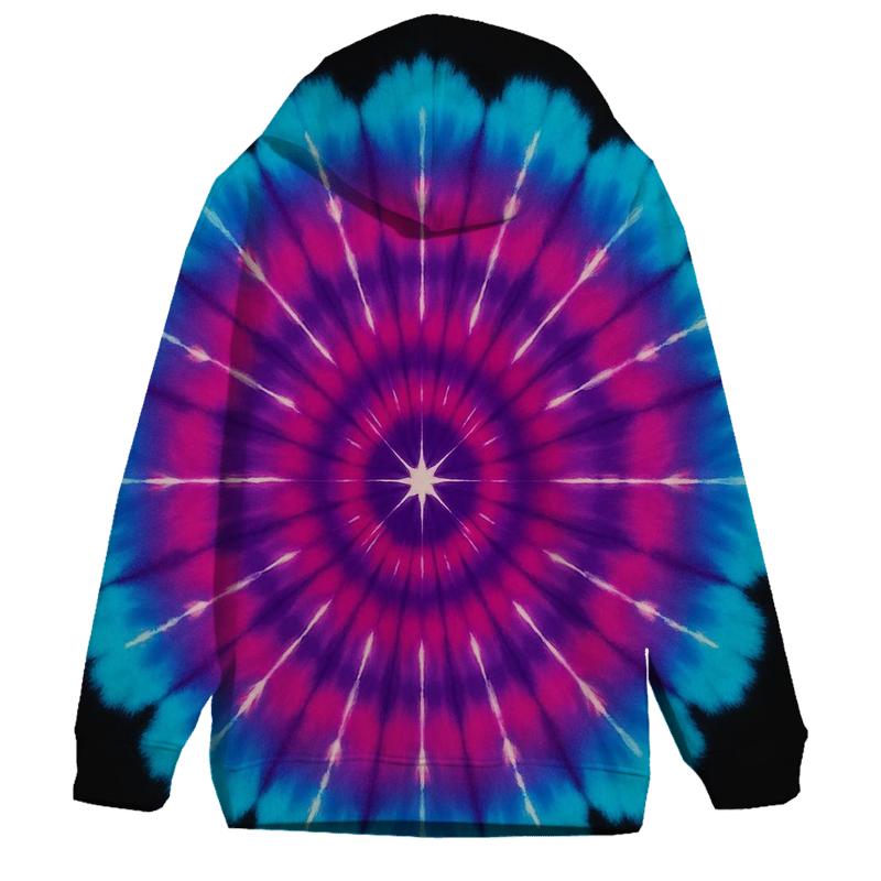Mandala Sunburst Pulsar Crown lightweight hoodies