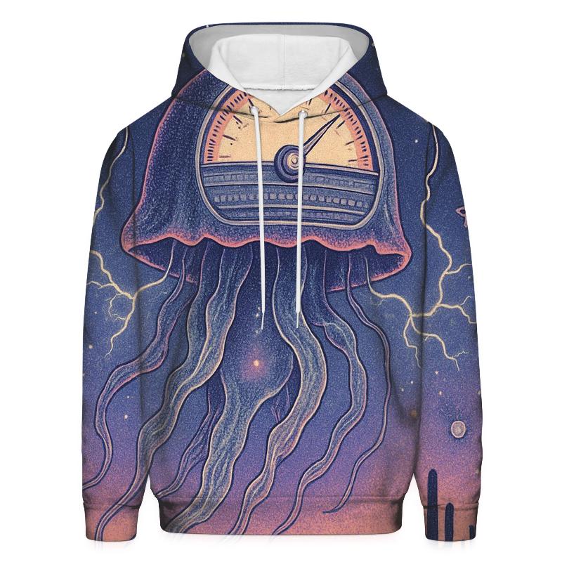 Desert Radio Jellyfish heavyweight hoodies