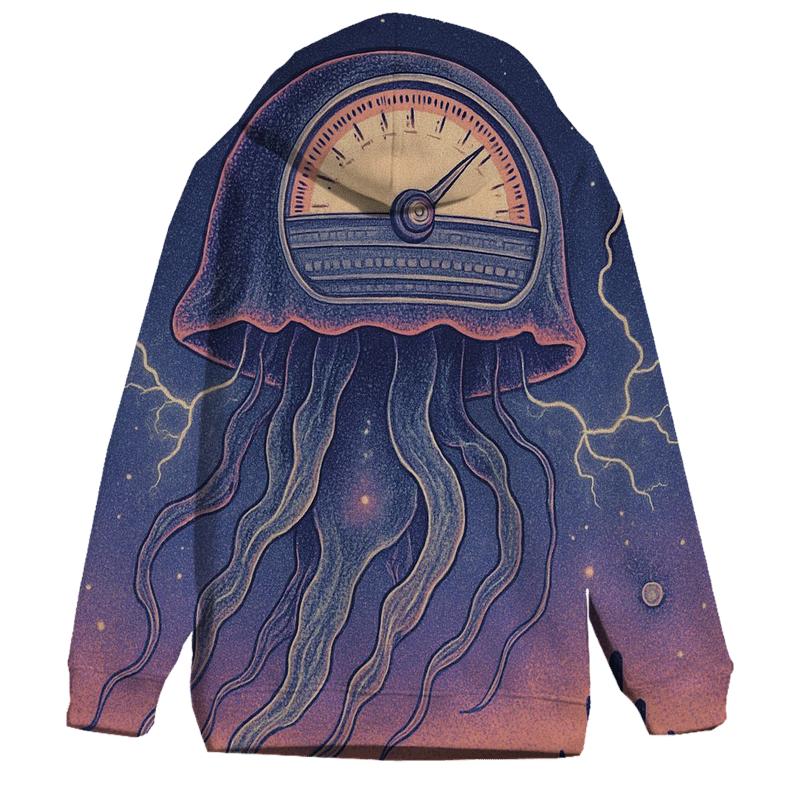 Desert Radio Jellyfish heavyweight hoodies