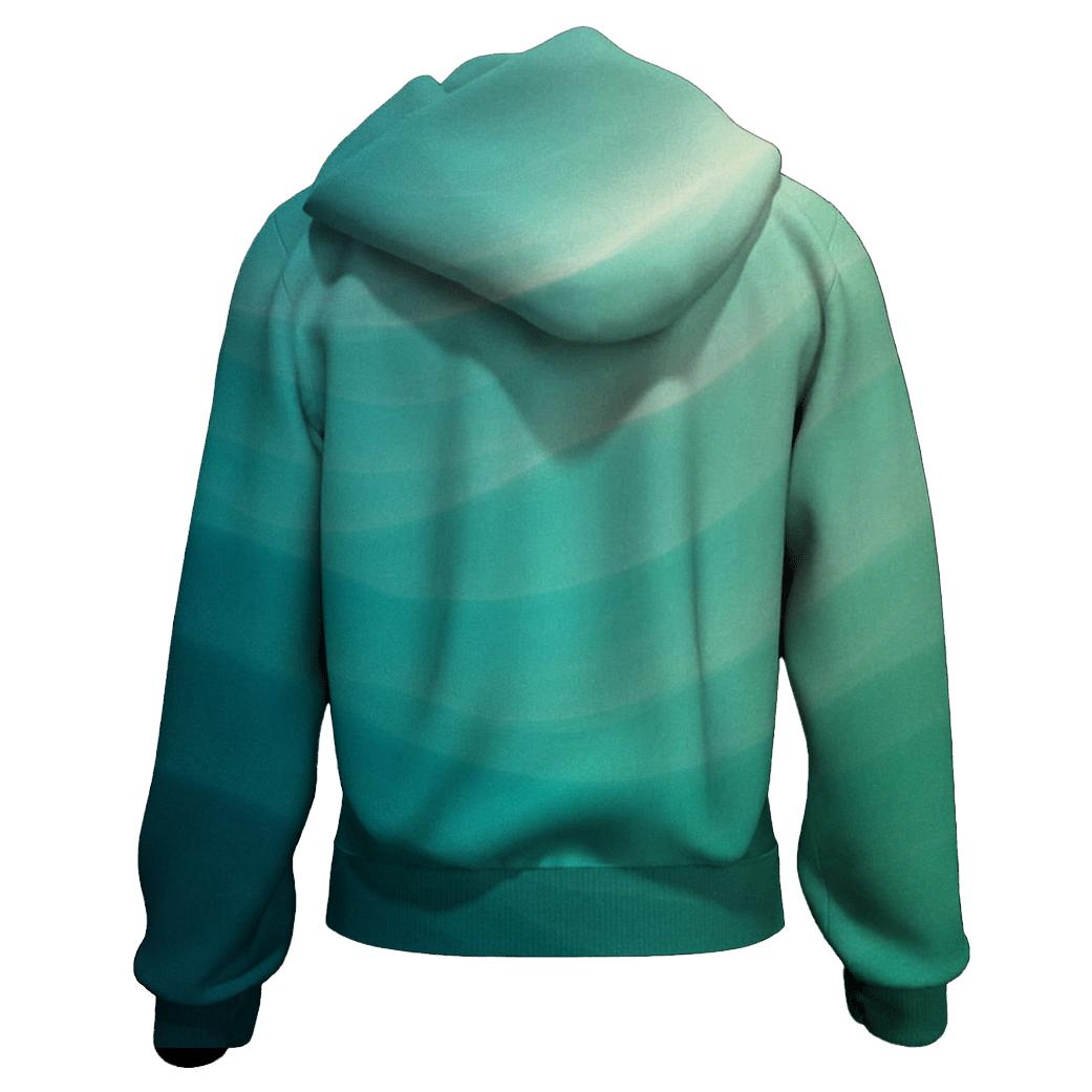 Quantum Lagoon Drift lightweight hoodies