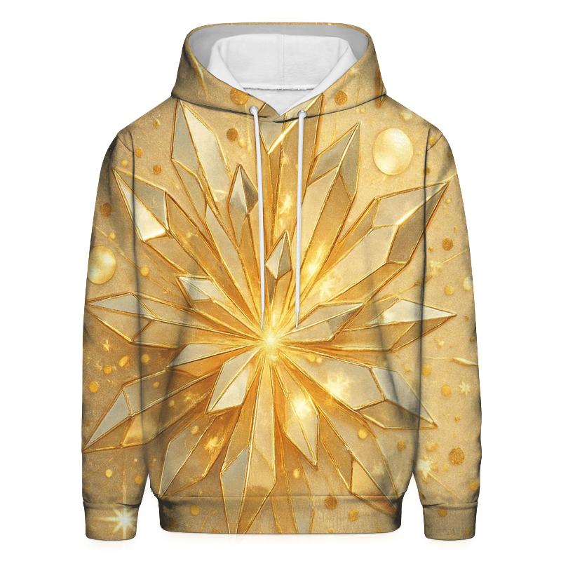 Golden Prism Confetti Bloom hoodie designs
