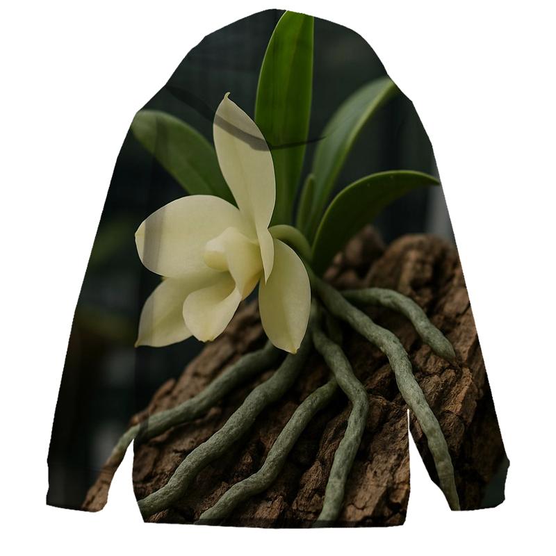 Orchid Roots And Bark In A Conservation Nursery hoodie styles