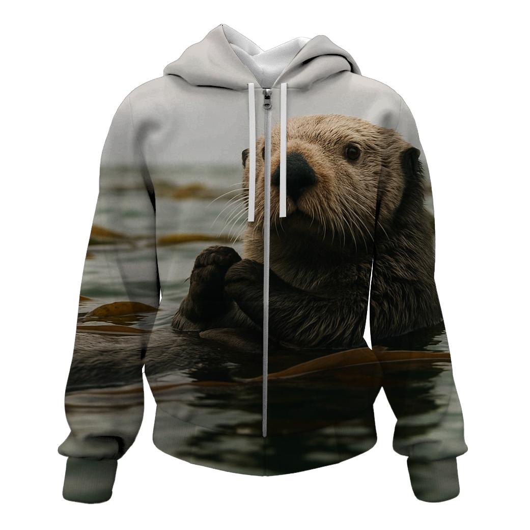 Tidepool Quiet Sea Otter hoodie trends