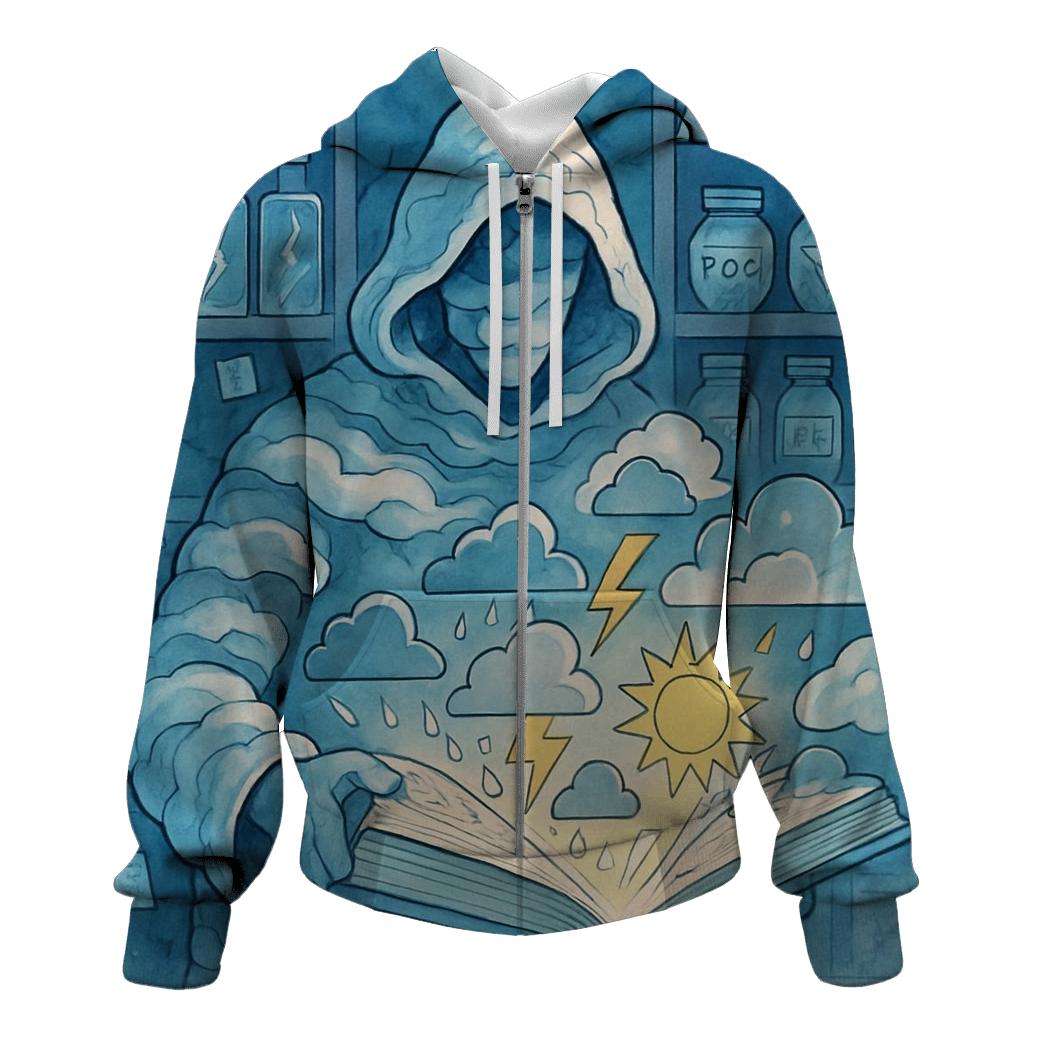 The Library Of Lost Weather hoodie designs