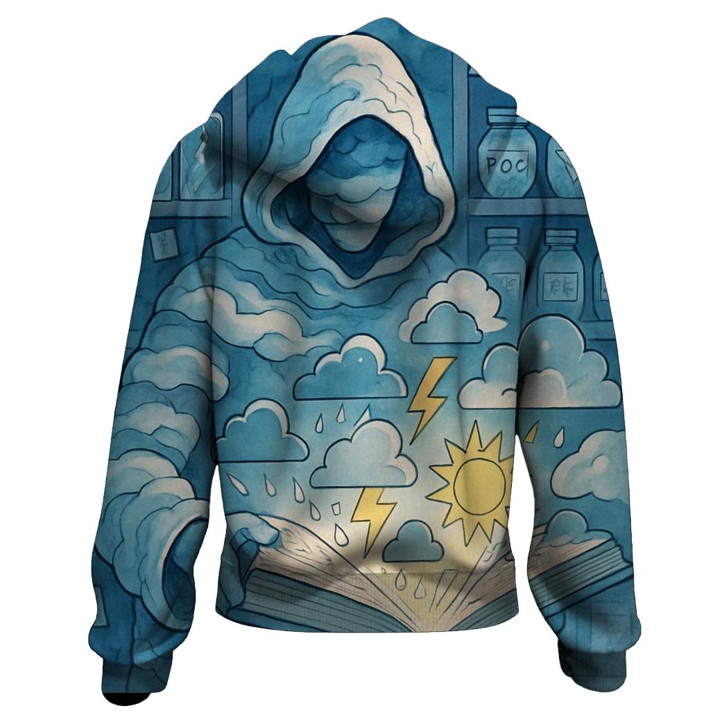 The Library Of Lost Weather hoodie designs
