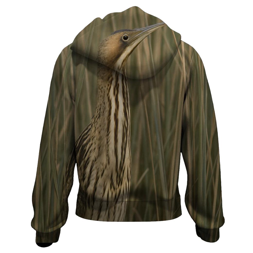 Reedshadow Eurasian Bittern printed hoodies