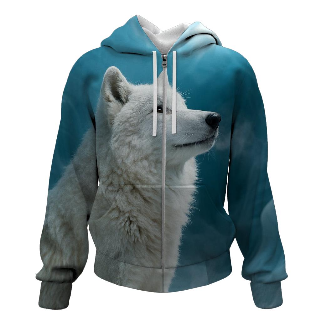 Ice Cave Breath Study custom hoodies