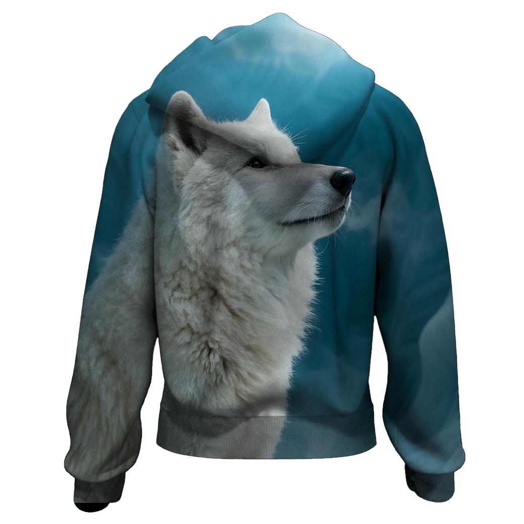 Ice Cave Breath Study custom hoodies