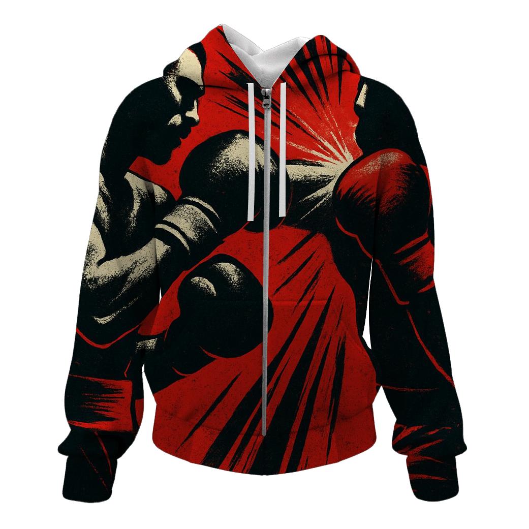 Solar Flare Boxing Exchange lightweight hoodies