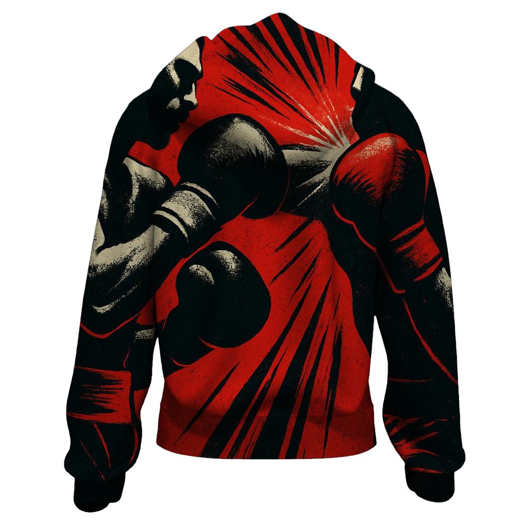 Solar Flare Boxing Exchange lightweight hoodies