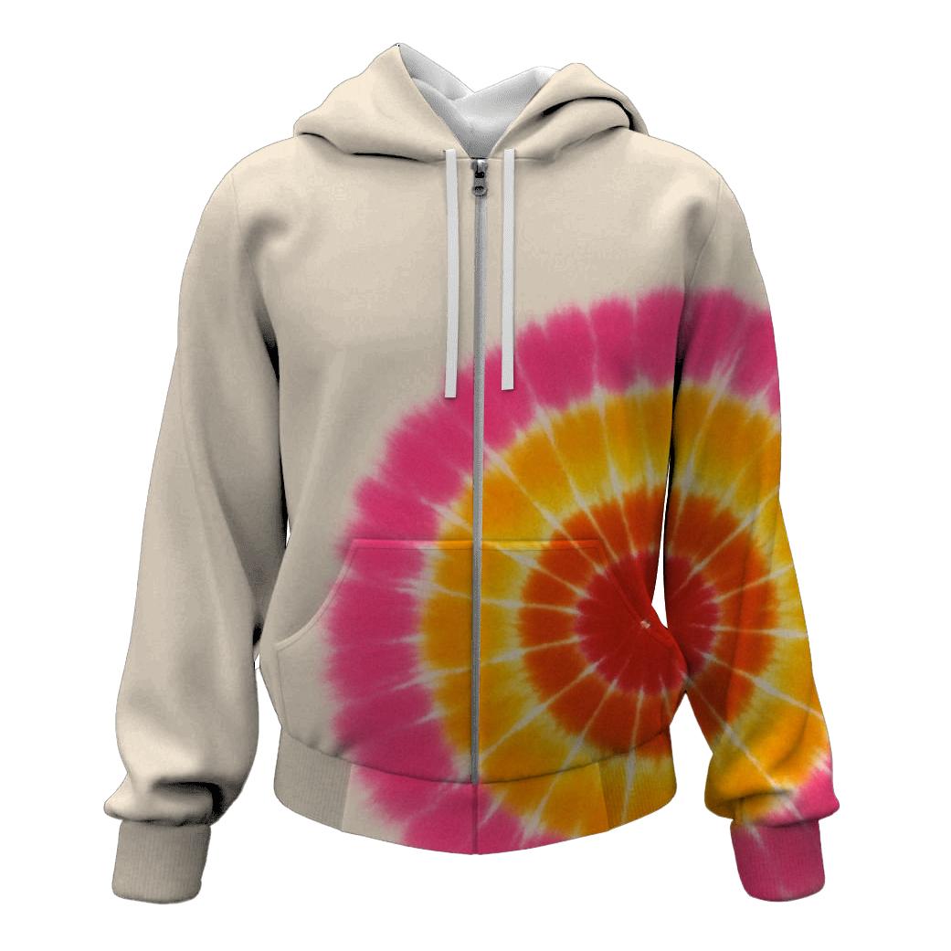 Solar Flare Bullseye Drift printed hoodies