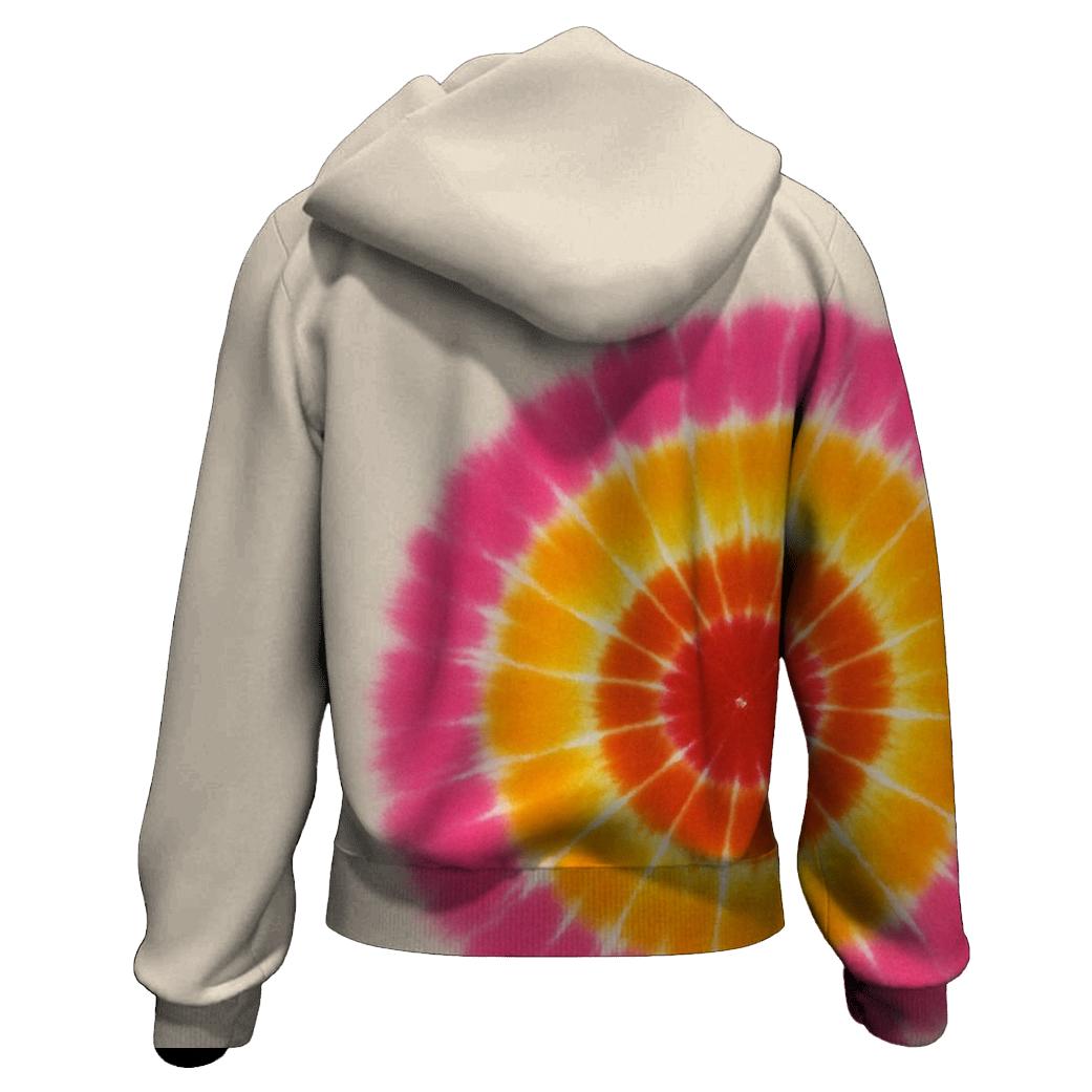 Solar Flare Bullseye Drift printed hoodies