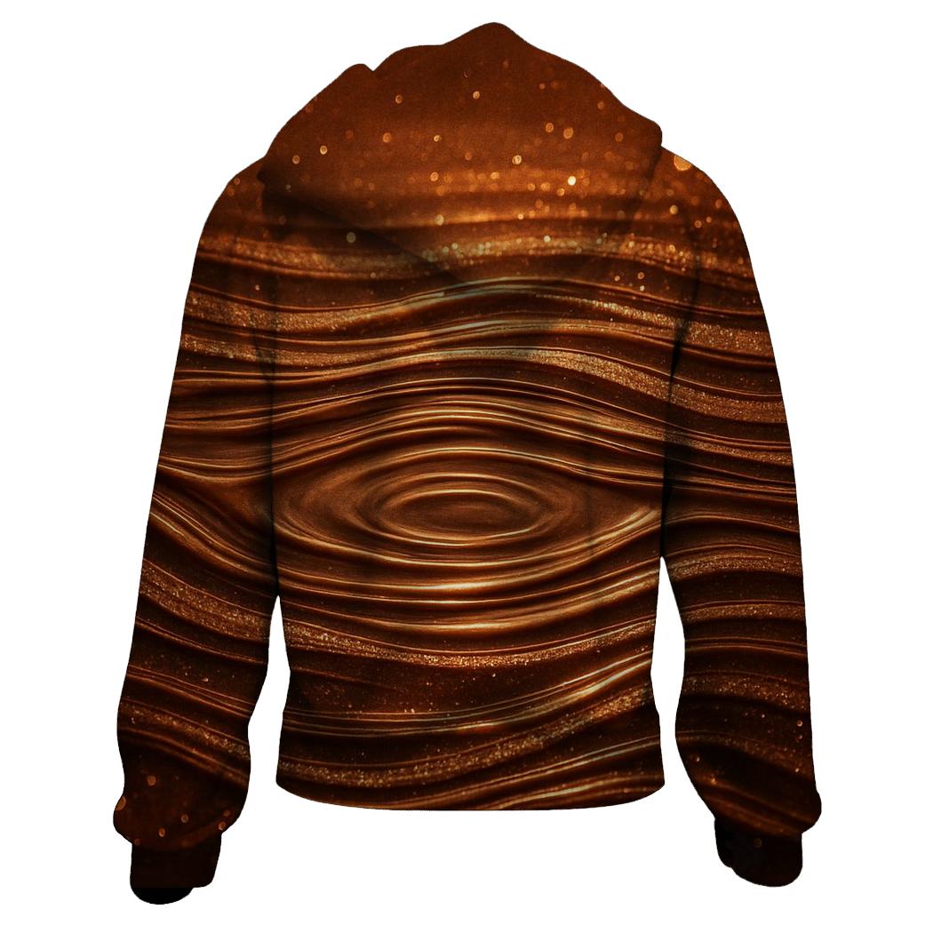 Copper Bronze Ripple Mirage hoodie designs