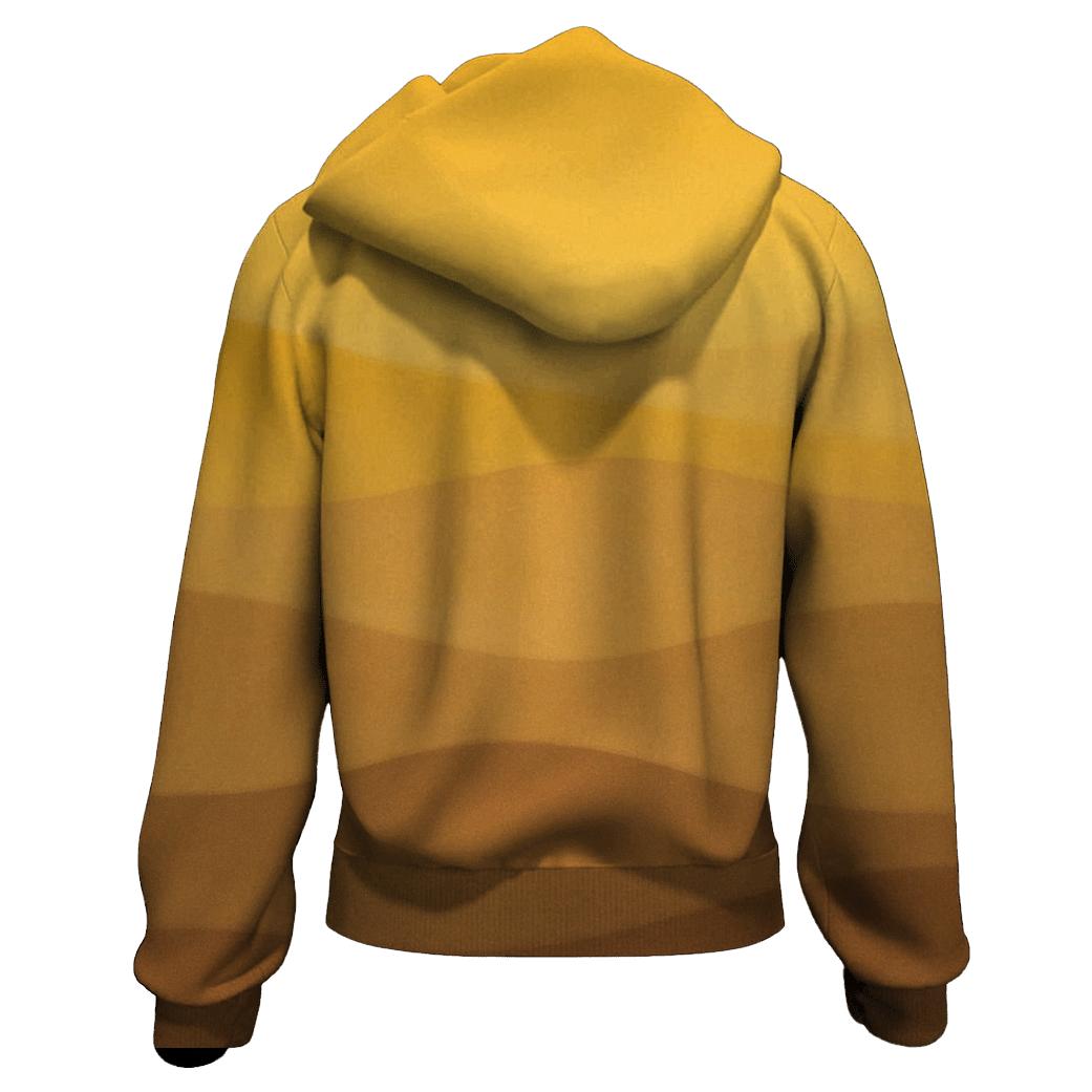 Saffron Dune Gradient designer hoodies