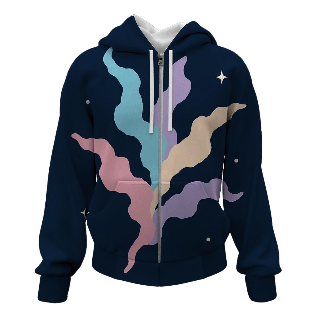 Nebula Filament Bouquet custom hoodies