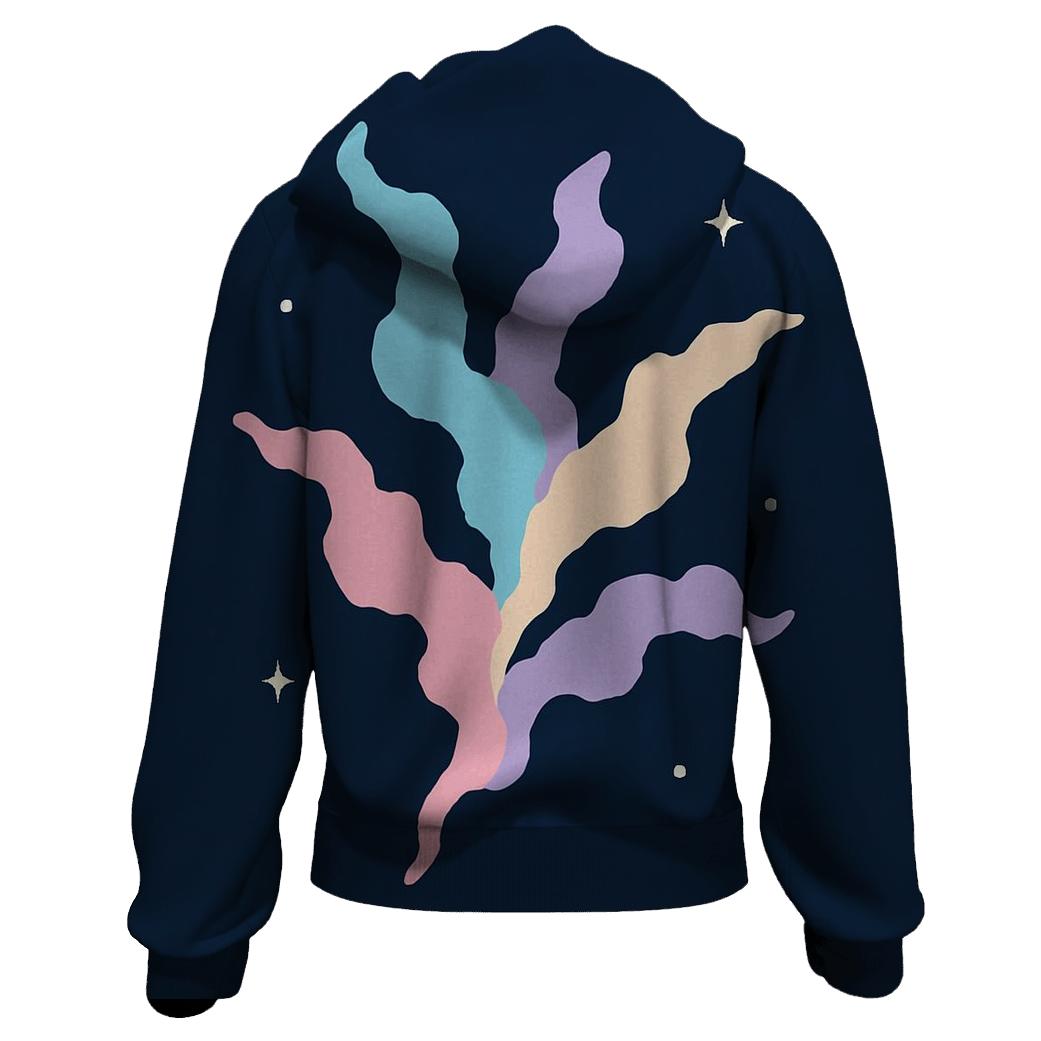 Nebula Filament Bouquet custom hoodies