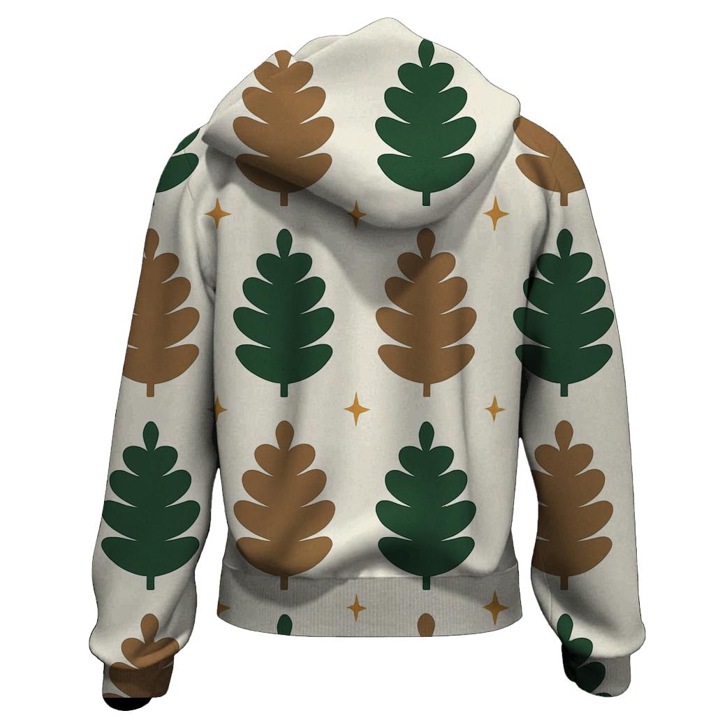 Pine Cone Constellation Rows premium hoodies