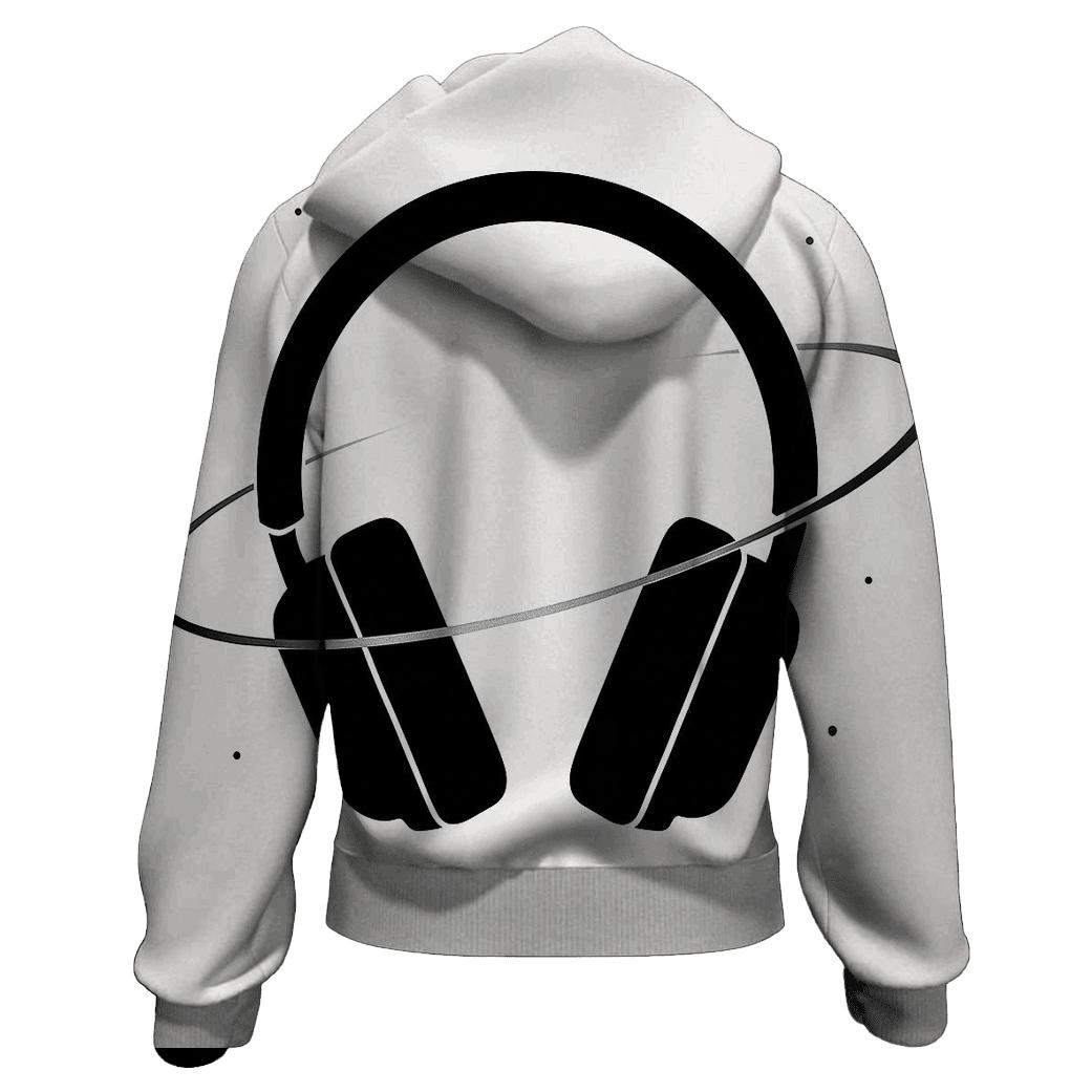 Headphones Orbital Halo embroidered hoodies