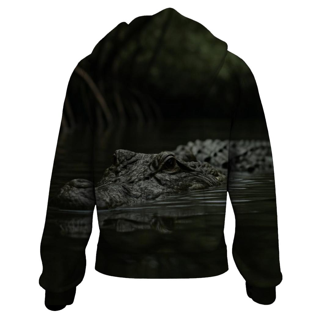 Mangrove Patrol Saltwater Crocodile designer hoodies