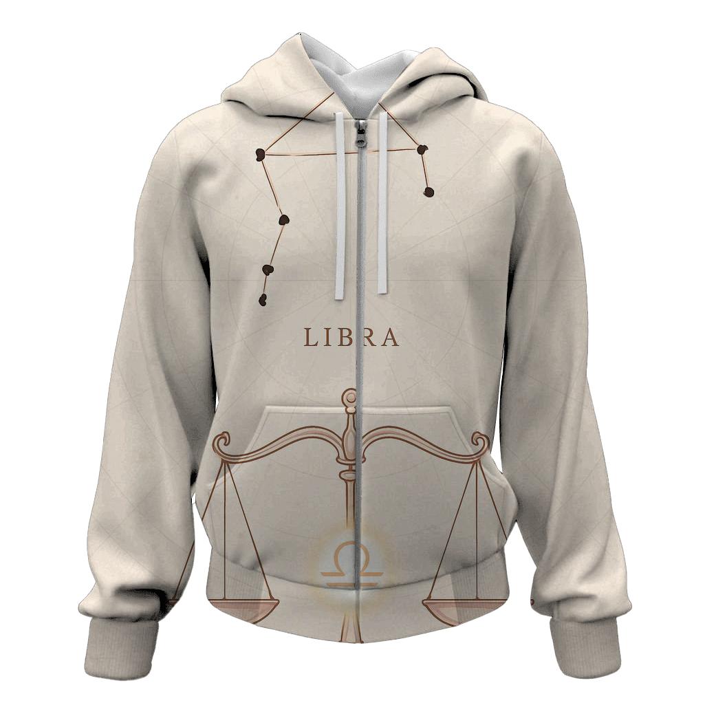 Libra Equinox Balance Star Chart hoodie styles